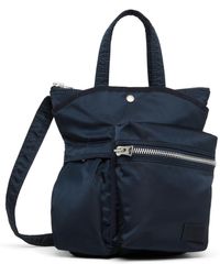 Sacai Porter Edition Pocket Bag - Blue