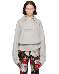 Martine Rose - Zip Polo - Lyst