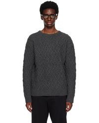 KOZABURO - Crewneck Sweater - Lyst