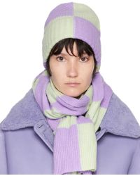 Stine Goya Bonnet clara mauve - Violet