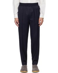 A.P.C. - . Navy Pieter Trousers - Lyst