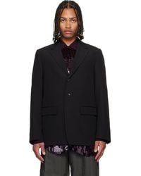 Dries Van Noten - Notched Lapel Blazer - Lyst