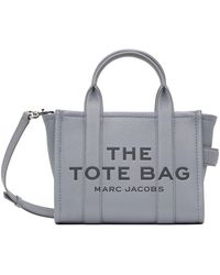 Marc Jacobs - グレー The Leather Small トートバッグ - Lyst
