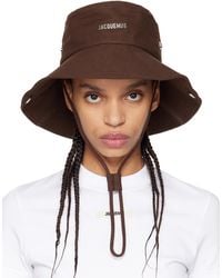 Jacquemus - ブラウン The De-Nîmes バケットハット - Lyst