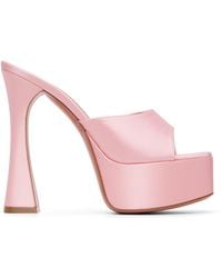 AMINA MUADDI - Dalida Plateau Slipper 140 Heeled Sandals - Lyst