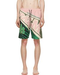 Palm Angels - 'Racing' Swim Shorts - Lyst