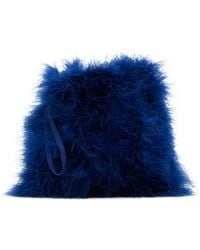 Yves Salomon - Feather Pouch - Lyst