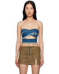 Miista - Ranomi Denim Tank Top - Lyst