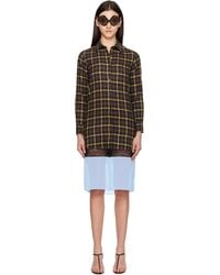 Coperni - Multi Layer Shirt Midi Dress - Lyst