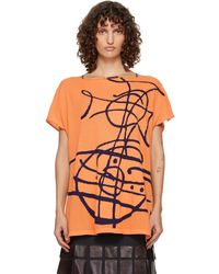 Vivienne Westwood - Beach Top Graffiti Orb Cover-up Top - Lyst
