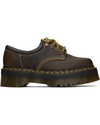 Dr. Martens - 8053 Arc Crazy Horse Leather Platform Derbys - Lyst