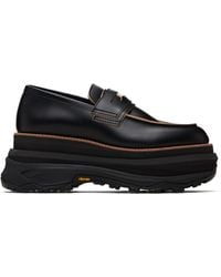 Sacai - Platform Loafers - Lyst