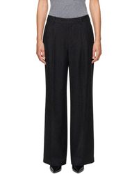 Lisa Yang - Silk Tailored Wide Leg Trousers - Lyst