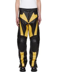 Lu'u Dan - Bruce Lee X Lựu Đạn & Moto Racing Leather Pants - Lyst