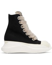 Rick Owens - Hollywood Jumbo Laces Abstract Sneak Sneakers - Lyst