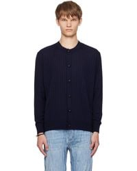 Bottega Veneta - Wool Rib Cardigan - Lyst