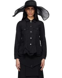 Junya Watanabe - Sinamay Cloth Natural Straw Hat - Lyst