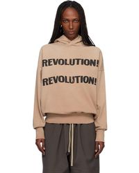 Fear Of God - Heavyweight Long Sleeve 'Revolution' Hoodie - Lyst