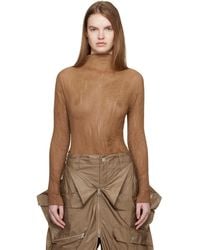 Issey Miyake - Chiffon Twist 3 Top - Lyst