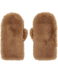 Meteo by Yves Salomon - Shearling Mittens - Lyst