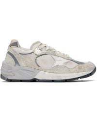 Golden Goose - Off-white & Gray Dad-star Sneakers - Lyst