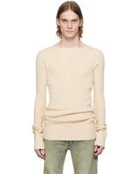 Entire studios - Arches Long Sleeve Knit Sweater - Lyst