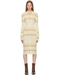Acne Studios - Robe midi exclusive à ssense - Lyst