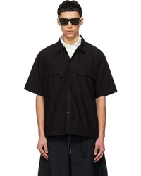 Sacai - Cotton Typewriter Shirt - Lyst
