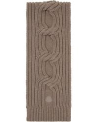 Moncler - Wool-Cashmere Blend Scarf - Lyst