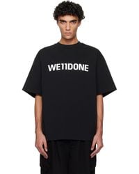 we11done - Large Basic Logo T-Shirt - Lyst