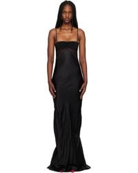 Rick Owens - Temple Combo Slip Maxi Dress - Lyst