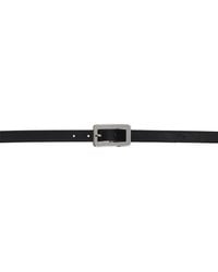 BY FAR - Quadro Nappa Leather Belt - Lyst