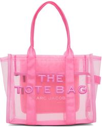 Marc Jacobs - Pink 'the Mesh Large Tote Bag' Tote - Lyst