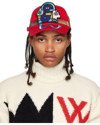 Walter Van Beirendonck W-appliqué Metallic Cap - Farfetch