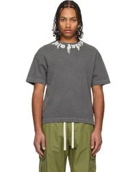 Palm Angels - Neck Logo Regular T-Shirt - Lyst