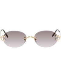 Cartier - Classic C Motif Sunglasses - Lyst