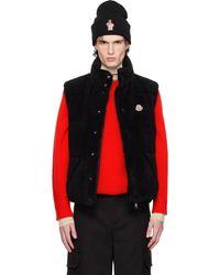 Moncler - Colbricon Teddy Reversible Down Vest - Lyst