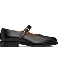 Maison Margiela - Flâneurs De Style Charles Ix Noirs À Bout Tabi - Lyst