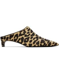 Jil Sander - Pointed Toe Mule Heels - Lyst