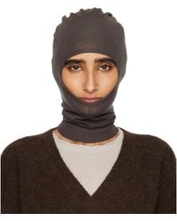 Rick Owens Gimp Balaclava in Black | Lyst