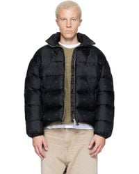 Rhude - Paisley Jacquard Down Puffer Jacket - Lyst