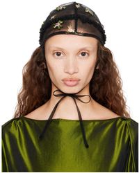 Simone Rocha - Frill Embellished Bonnet - Lyst