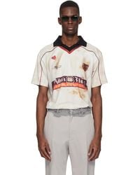 ANDERSSON BELL - Dust Printed Football Jersey T-Shirt - Lyst