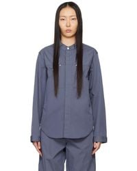 Dion Lee - Blue Rivet Denim Jacket - Lyst