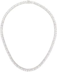 Hatton Labs - Pear Tennis Chain Necklace - Lyst
