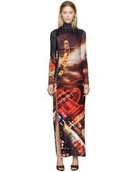Jean Paul Gaultier - Turtle Neck Mesh Dress Pigalle - Lyst