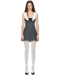 ShuShu/Tong - Round Neck Sleeveless Minidress - Lyst