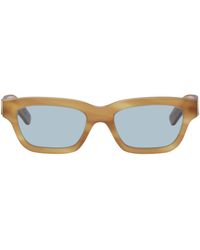 Retrosuperfuture - Tan Milano Sunglasses - Lyst