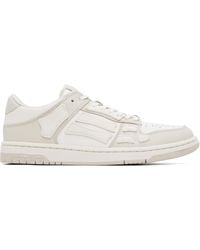 Amiri - Off- Skel-Top Low Sneakers - Lyst