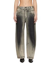 Feng Chen Wang - Deconstruction Washed Jeans - Lyst